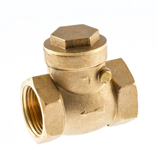 Brass non return valve - Brass swing check valve - Brass valve
